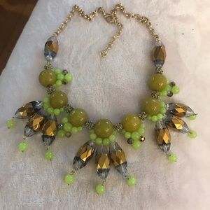 Vintage glass beads choker! Absolutely striking!